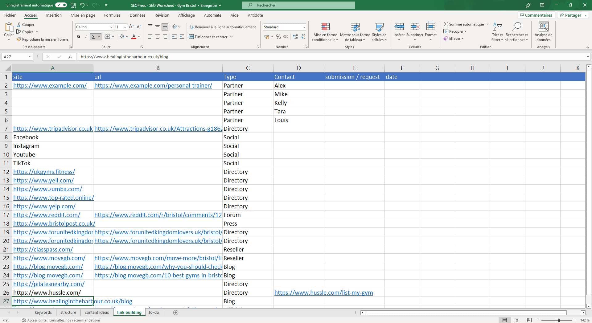 Link building ideas