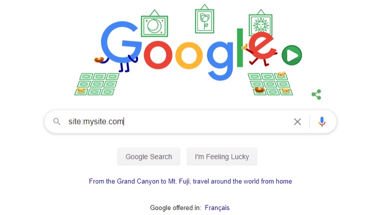 Google Site Command