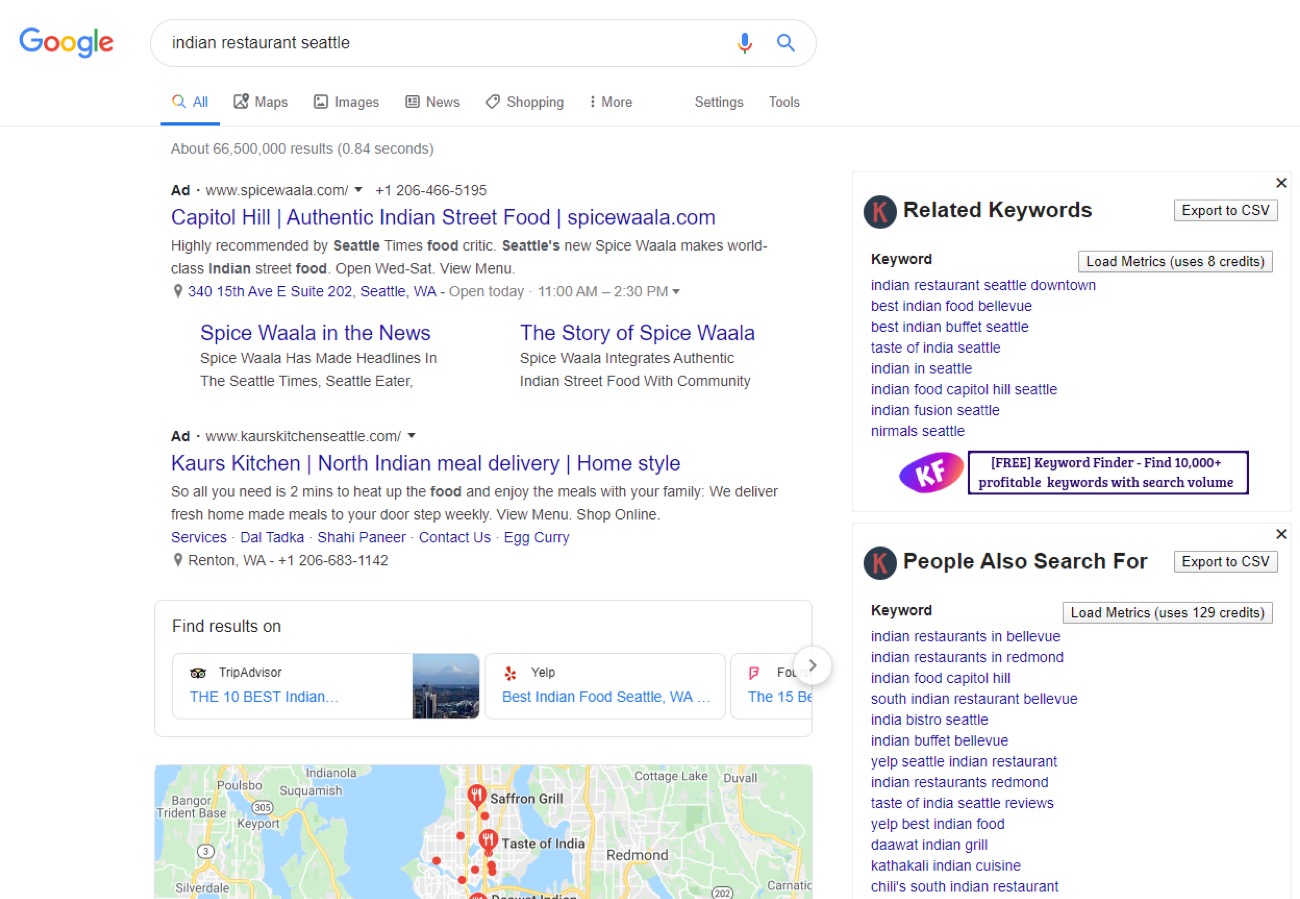 Keywords Everywhere