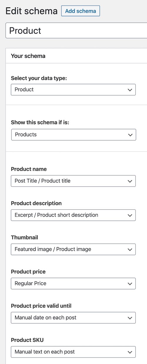 Product Automatic Schema - SEOPress
