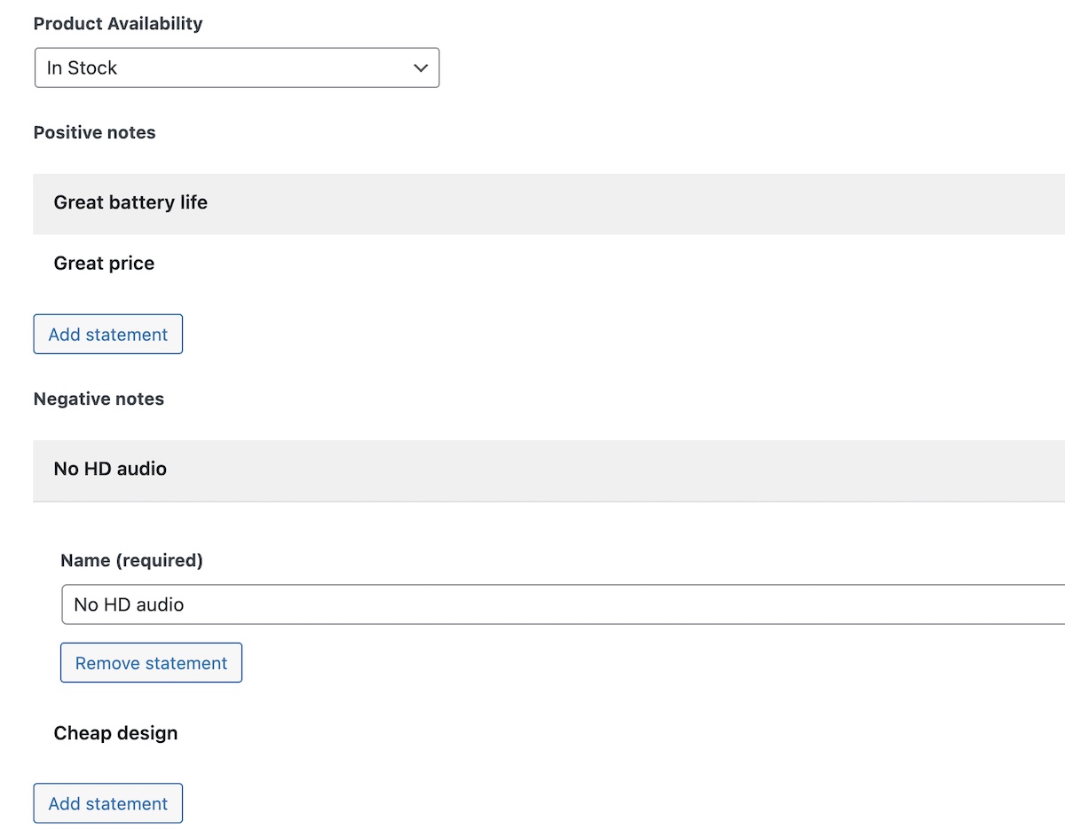 Pros and Cons for Product schema - SEOPress