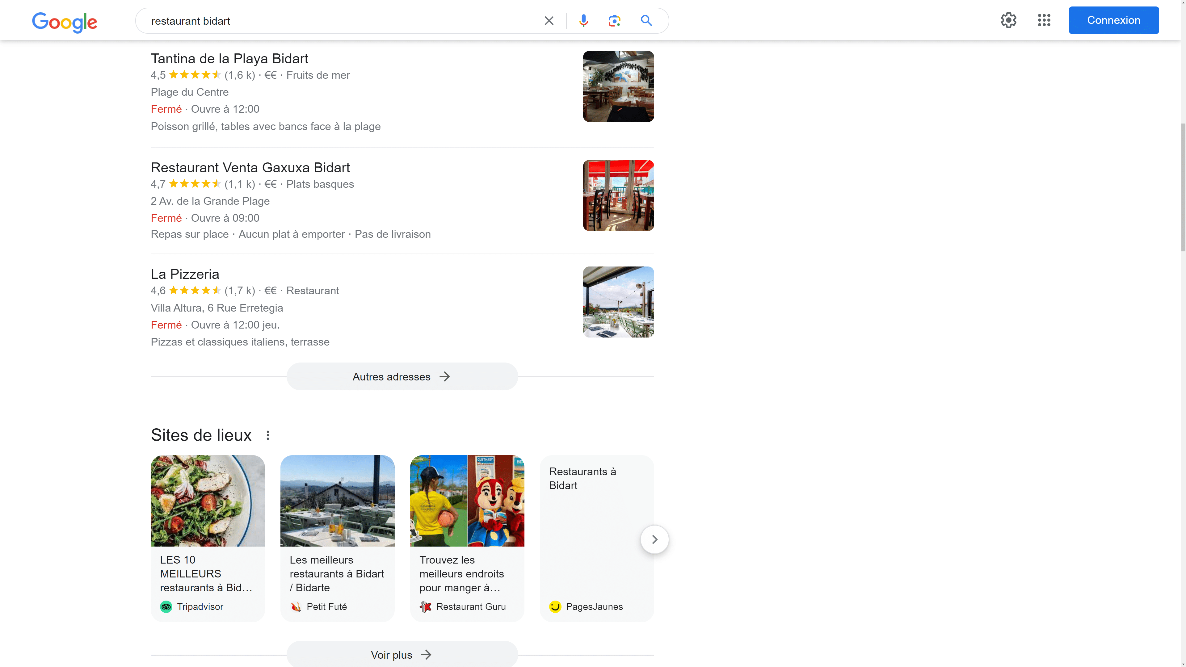 New Comparison sites feature in search results